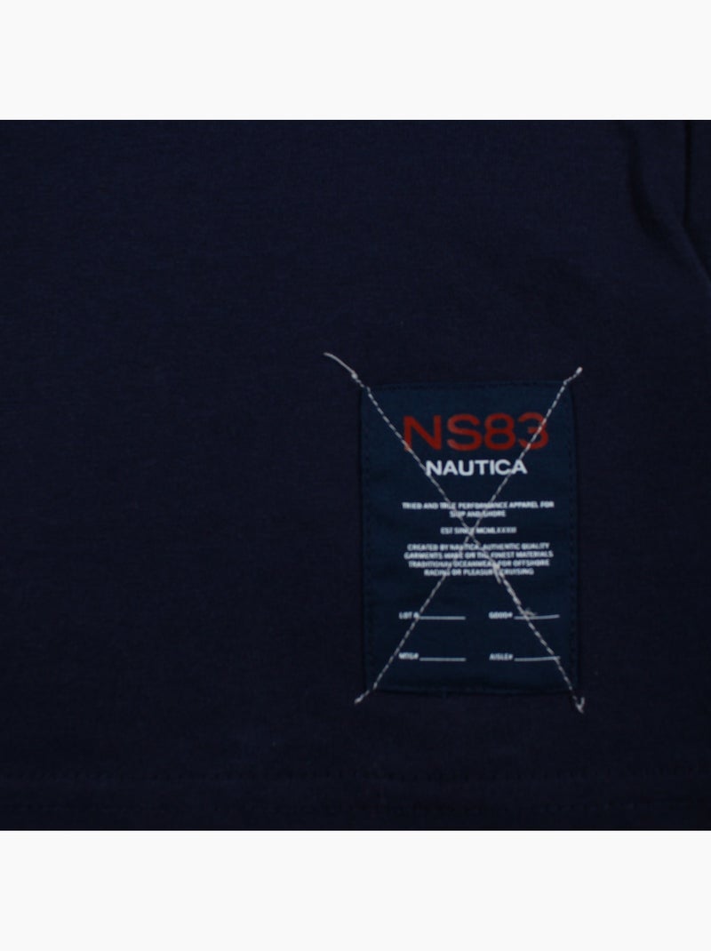 Nautica - T shirt uomo a maniche corte dallo stile sportivo e moderno Blu marino - Kiabi