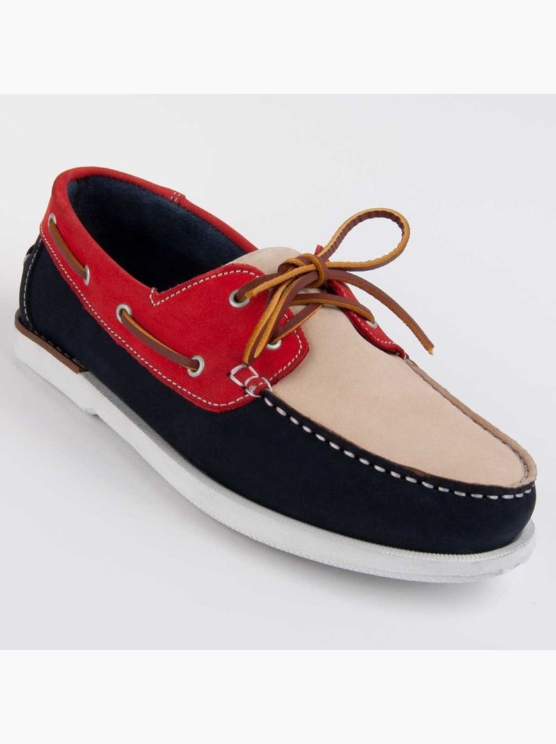 Nautico Pelle Naturale Purapiel Multicolore - Kiabi