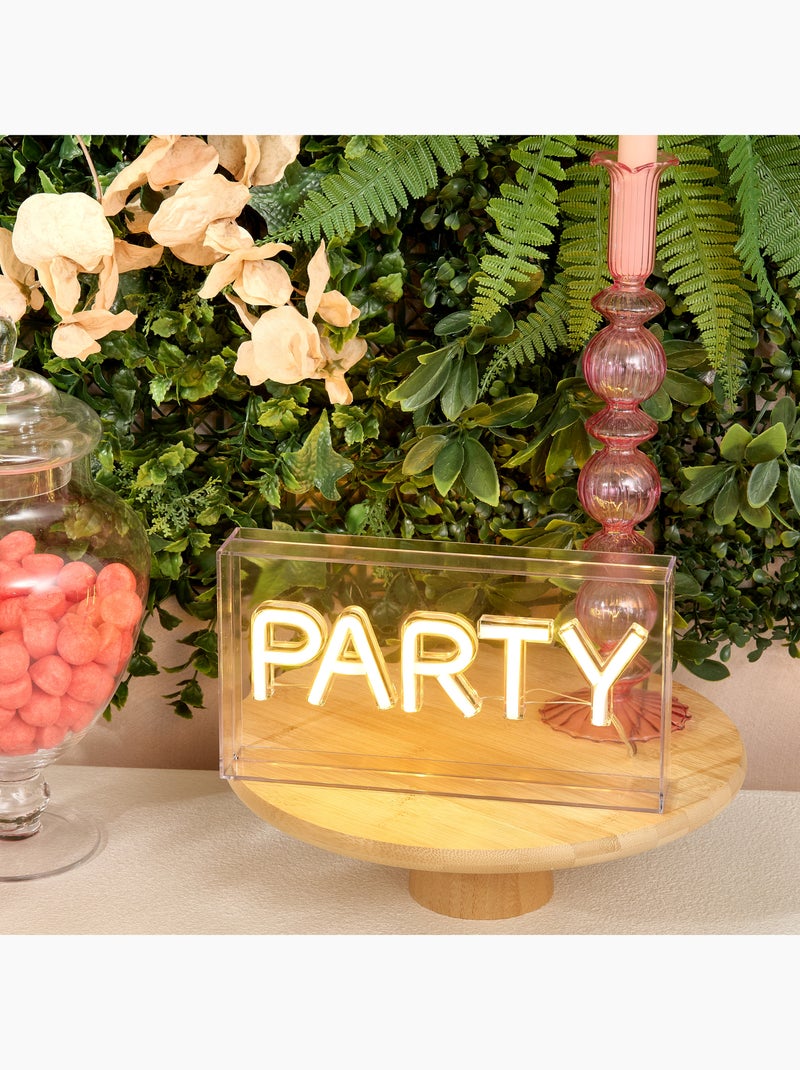 Neon LED "Party" Giallo - Kiabi