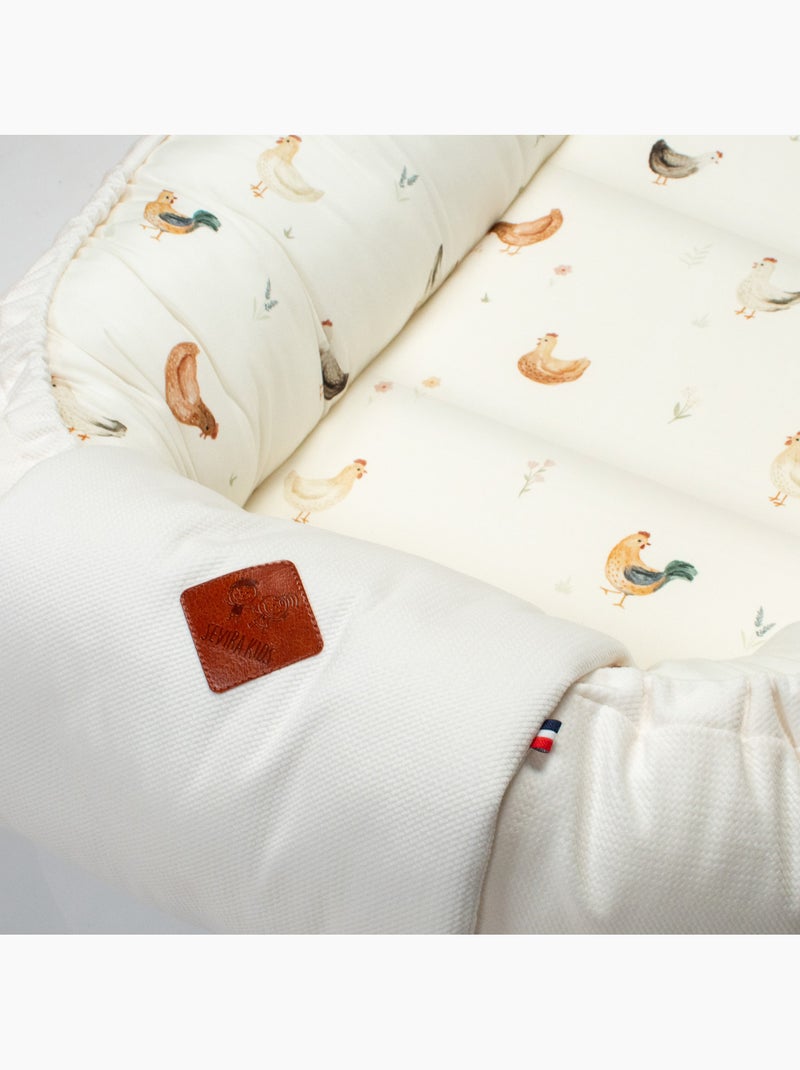 Nidino neonato riduttore per letto in cotone | sevira kids | sevira kids Ecru - Kiabi