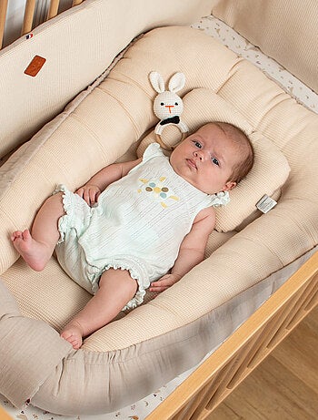 Nido riduttore per lettino in cotone a nido d'ape | SEVIRA KIDS