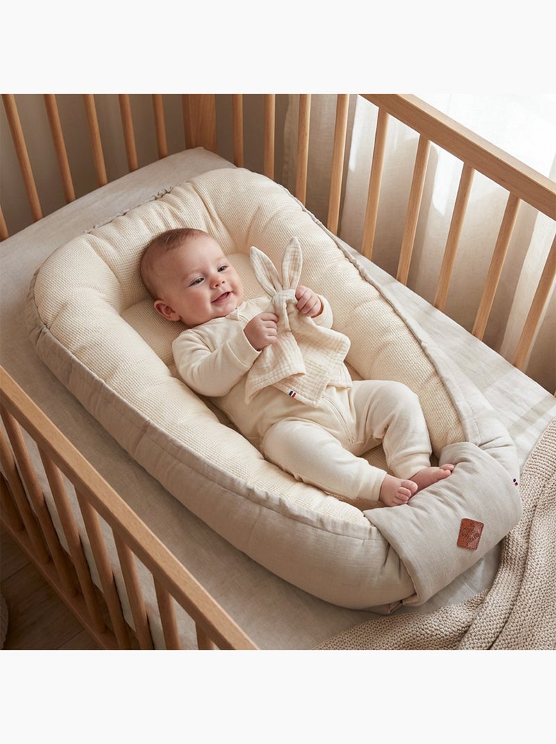 Nido riduttore per lettino in cotone a nido d'ape | sevira kids | sevira kids Beige - Kiabi