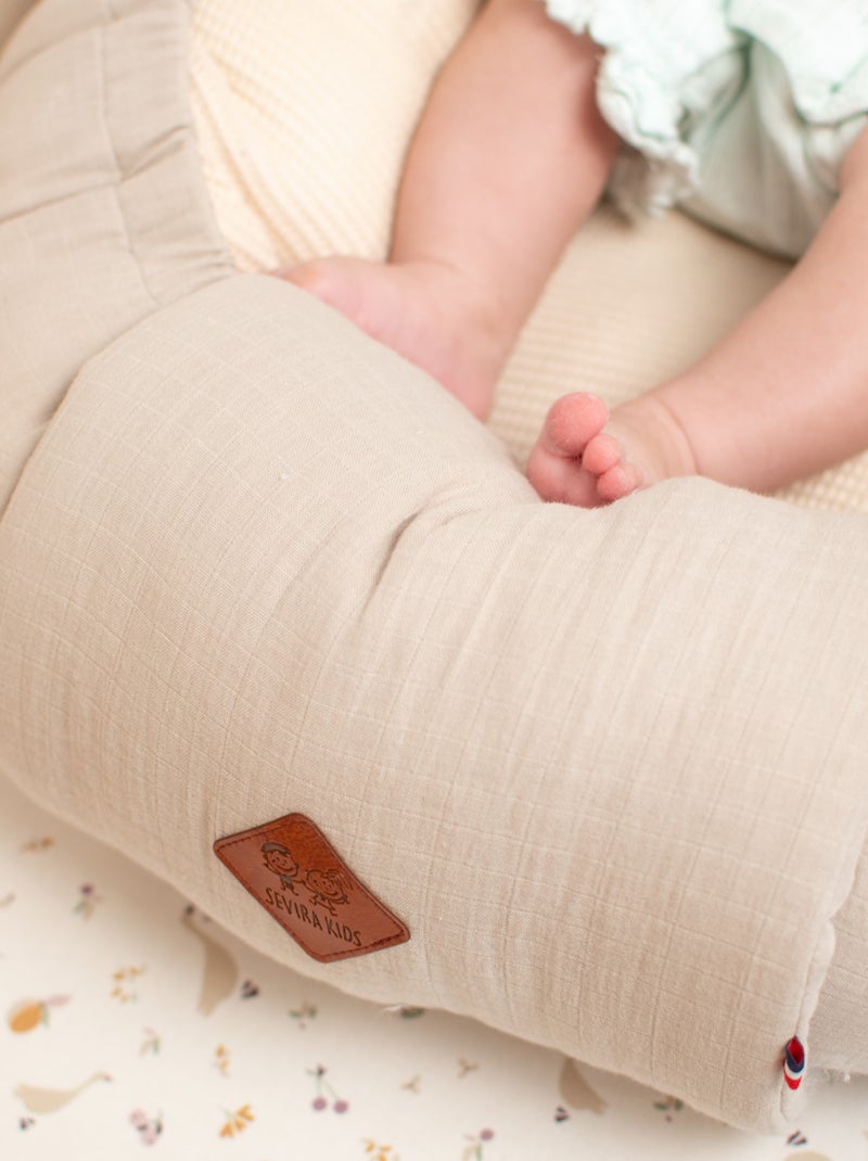Nido riduttore per lettino in cotone a nido d'ape | sevira kids | sevira kids Beige - Kiabi