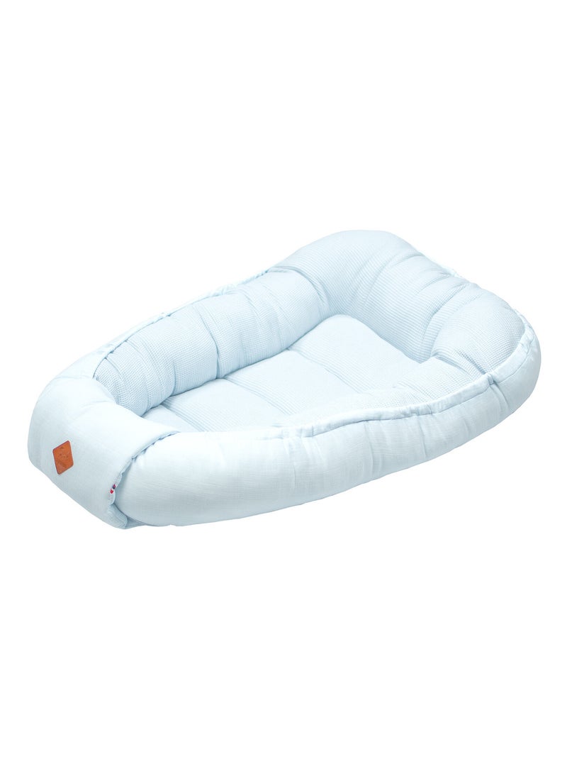 Nido riduttore per lettino in cotone a nido d'ape | sevira kids | sevira kids Blu - Kiabi