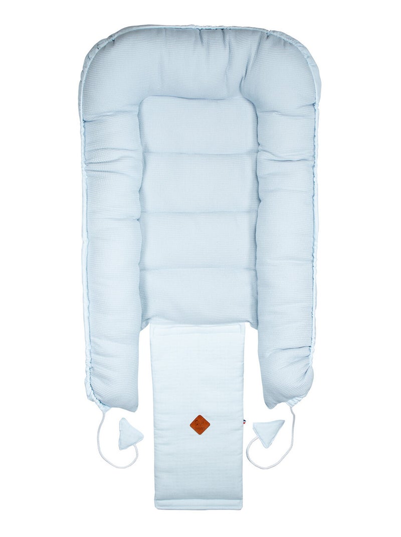 Nido riduttore per lettino in cotone a nido d'ape | sevira kids | sevira kids Blu - Kiabi
