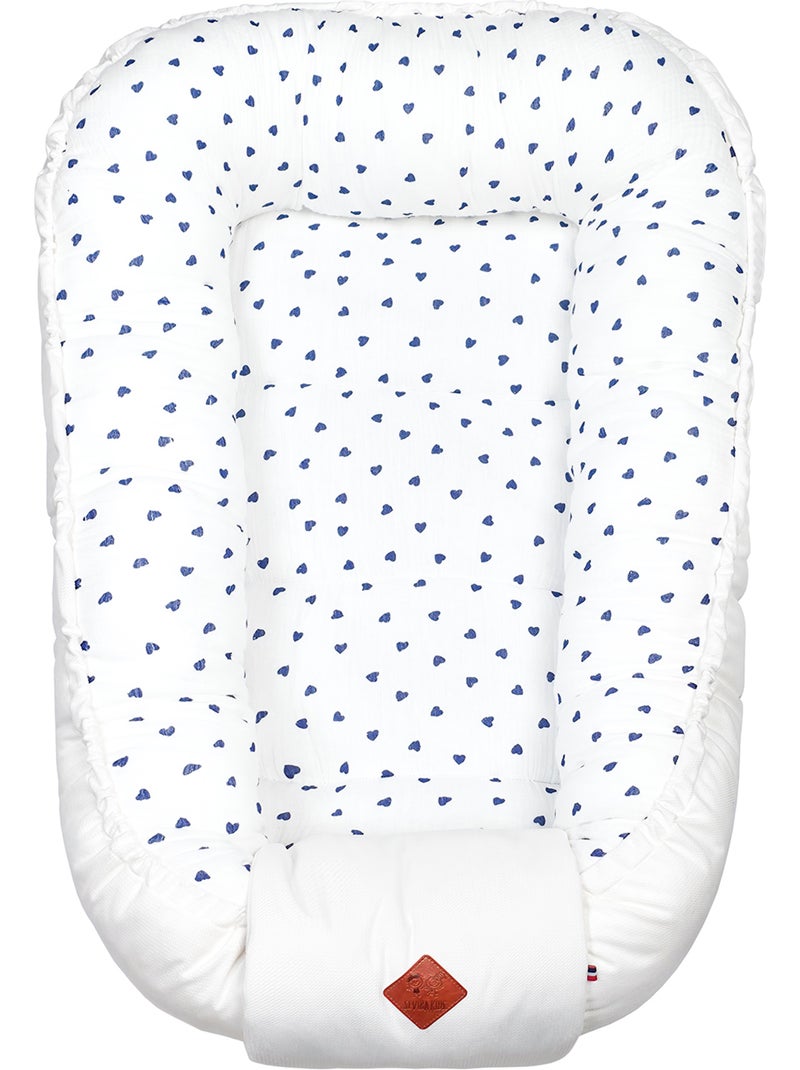 Nido riduttore per lettino in cotone | sevira kids | sevira kids Blu - Kiabi