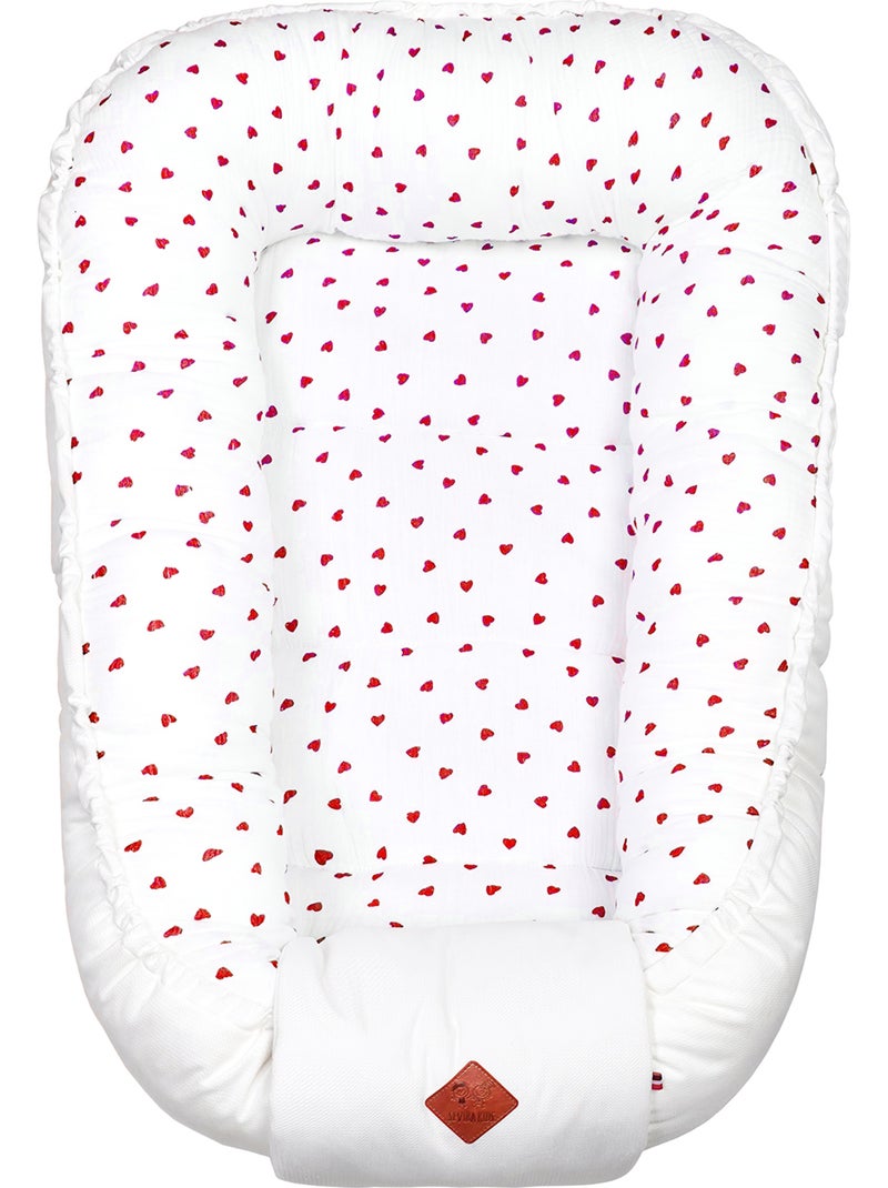 Nido riduttore per lettino in cotone | sevira kids | sevira kids Rosso - Kiabi
