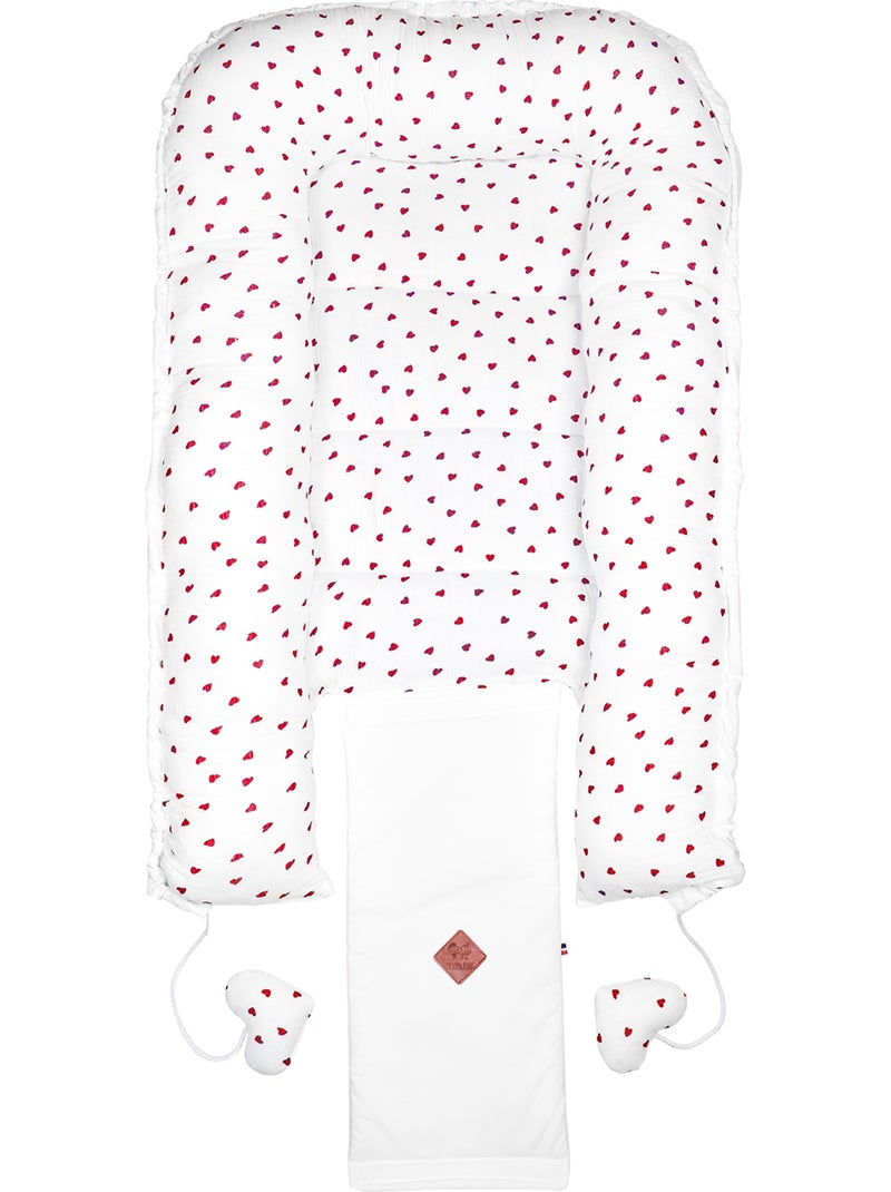 Nido riduttore per lettino in cotone | sevira kids | sevira kids Rosso - Kiabi