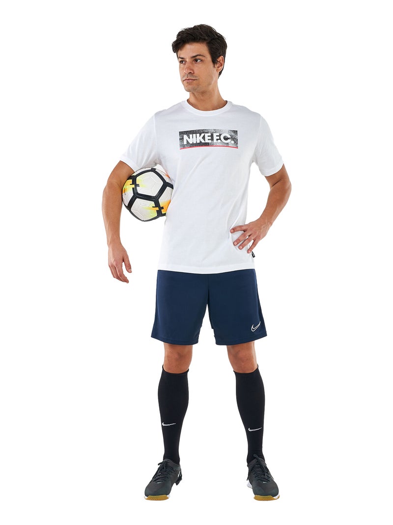 Nike Fc Maglietta Blocco Uomo Bianco - Kiabi