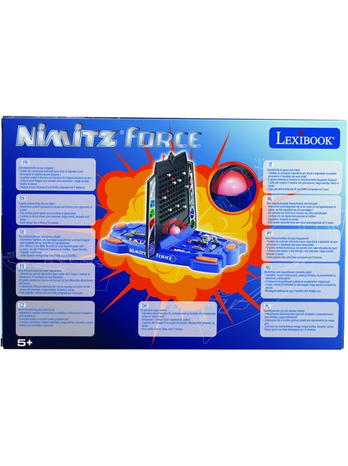 Nimitz® Force Gioco elettronico di battaglie navali con effetti luminosi e sonori - Kiabi Nimitz® Force Gioco elettronico di battaglie navali con effetti luminosi e sonori - Kiabi