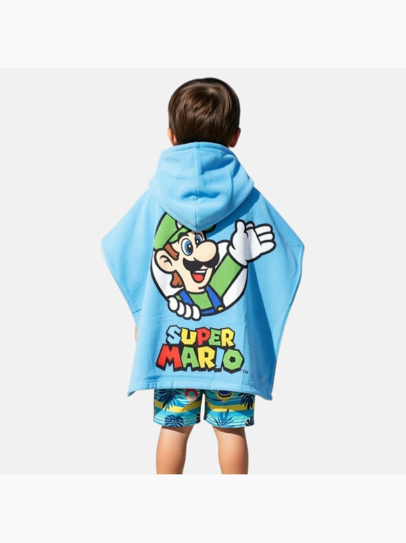 Nintendo - Poncho da bagno bambino Blu - Kiabi