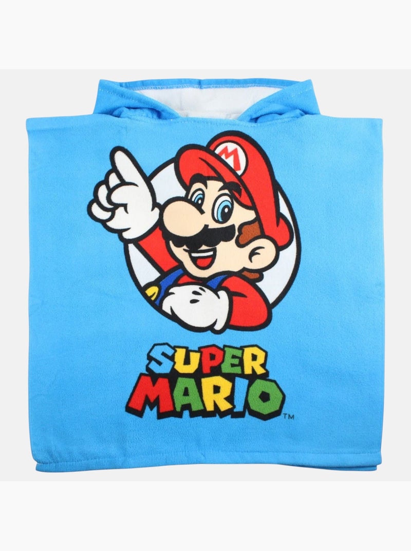 Nintendo - Poncho da bagno bambino Blu - Kiabi
