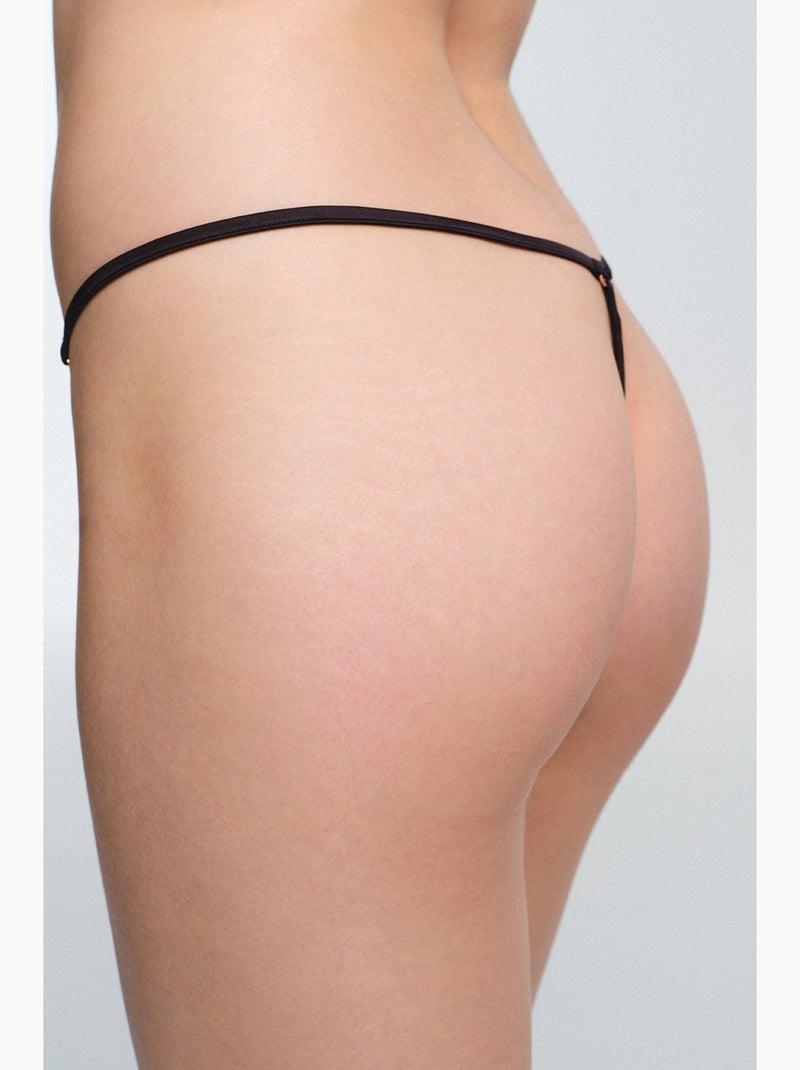Obsidia string slip penti Nero - Kiabi