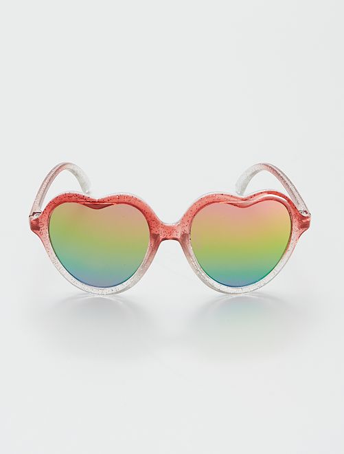 Occhiali da sole a forma di 'cuore' - ROSA - Kiabi - 5.00€