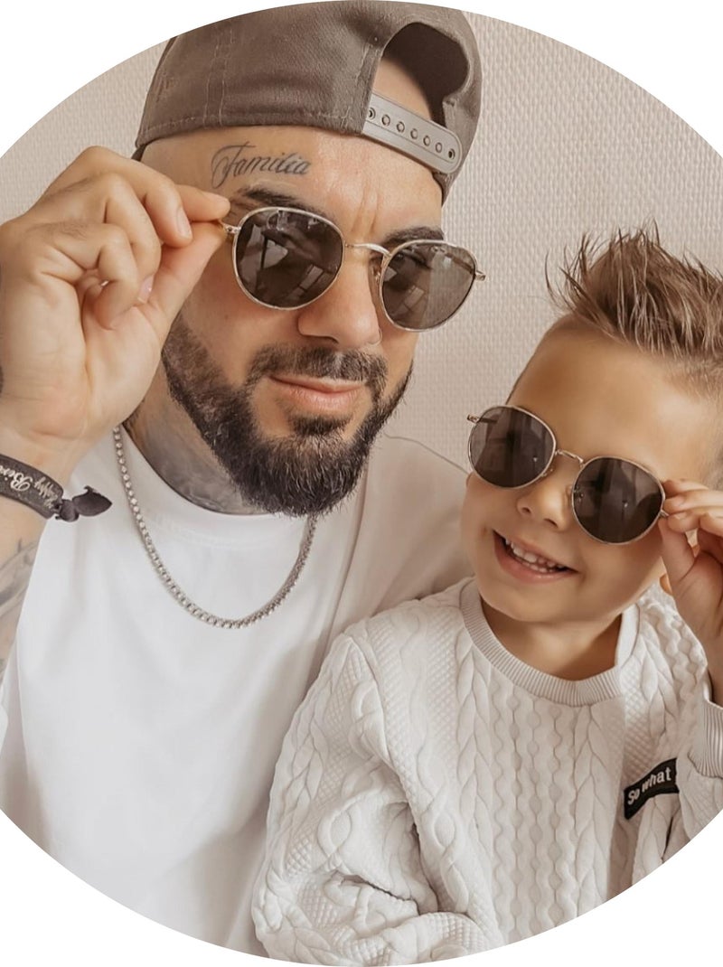 Occhiali da sole Aste flessibili, lenti polarizzate unisex adulto Isotoner Dorato/Oro - Kiabi
