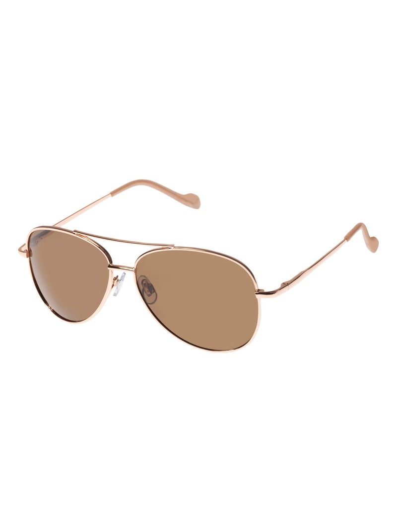 Occhiali da sole Aste flessibili, lenti polarizzate unisex adulto Isotoner Oro rosa - Kiabi