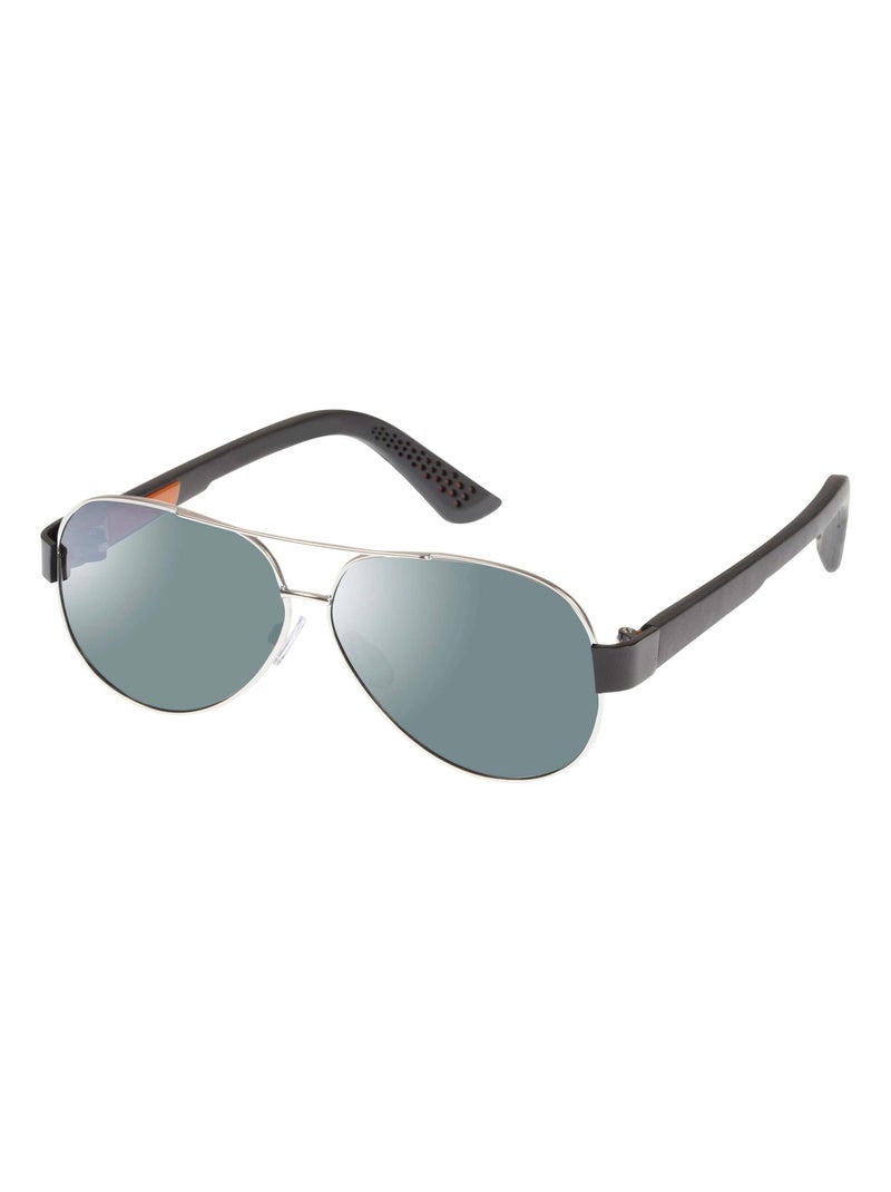 Occhiali da sole Astine pilot shape x-tra flex, lenti polarizzate unisex adulto Isotoner Argento - Kiabi