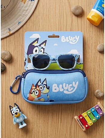 Occhiali da sole bambino con astuccio bluey