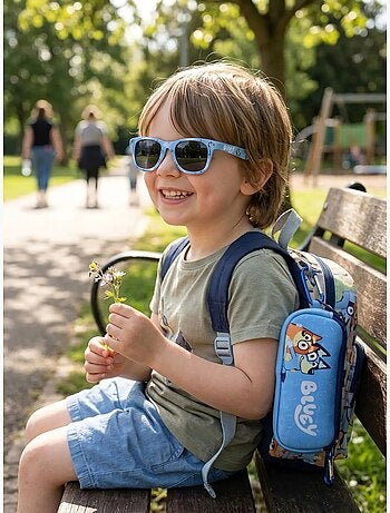 Occhiali da sole bambino con astuccio bluey