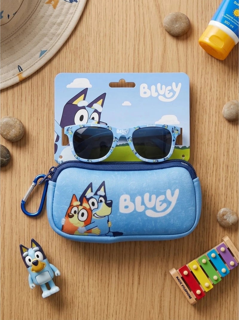 Occhiali da sole bambino con astuccio bluey Multicolore - Kiabi