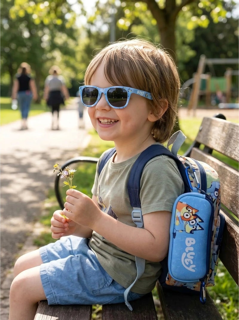 Occhiali da sole bambino con astuccio bluey Multicolore - Kiabi