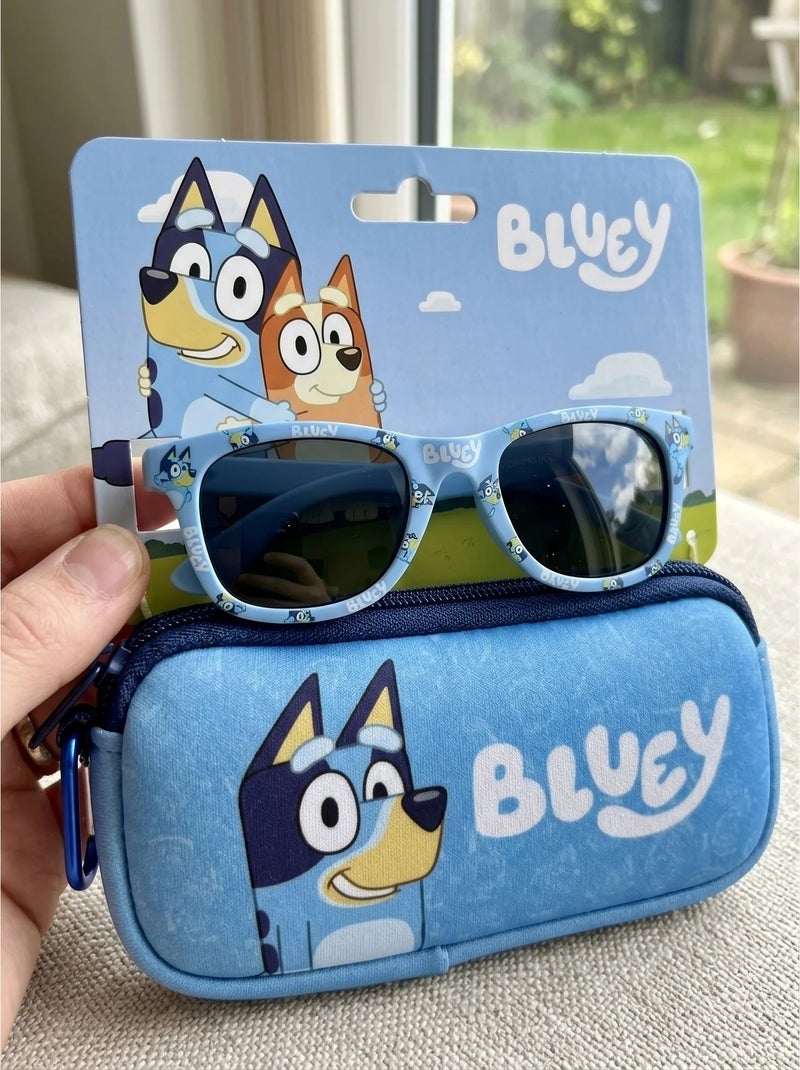 Occhiali da sole bambino con astuccio bluey Multicolore - Kiabi