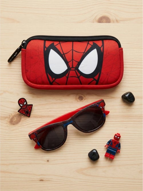 Occhiali da sole bambino con custodia coordinata Spiderman Marvel - Kiabi