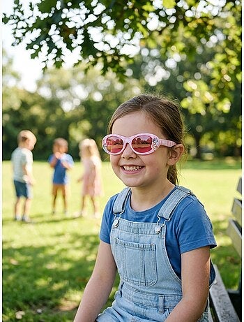 Occhiali da sole bambino lenti rettangolari bluey