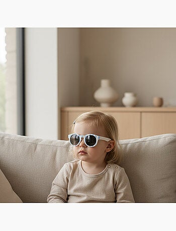 Occhiali da sole bebè flessibili protezione UV