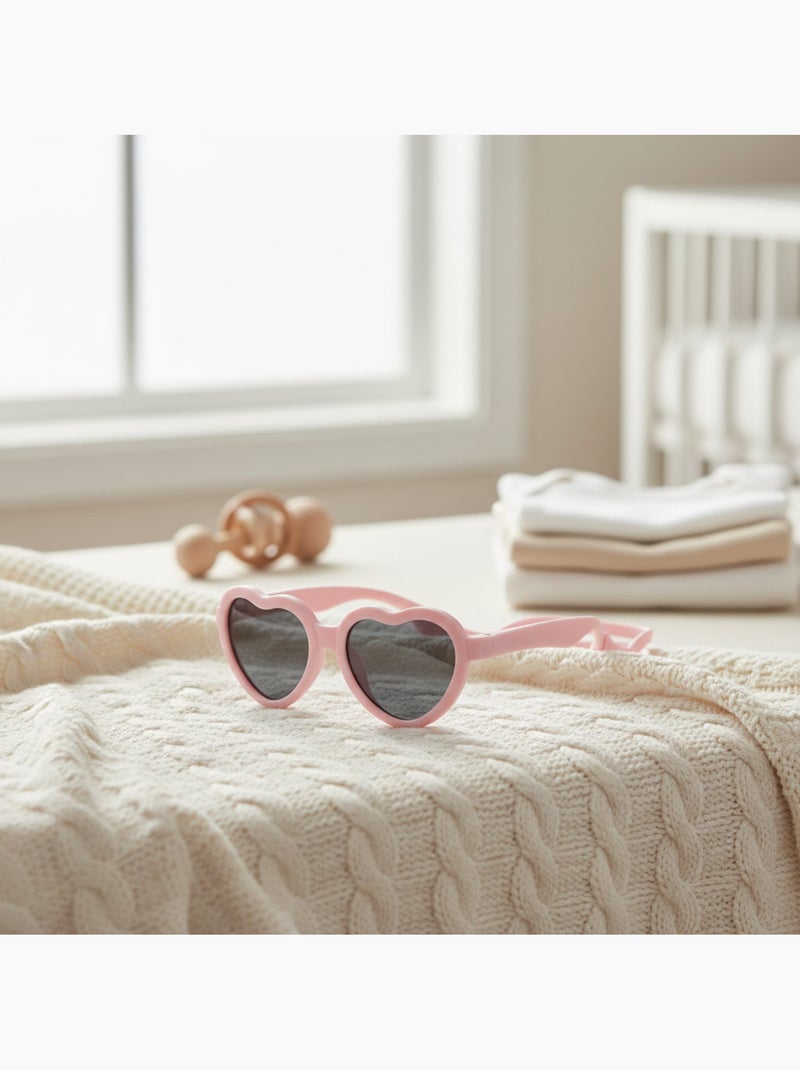 Occhiali da sole bebè protezione UV Rosa - Kiabi