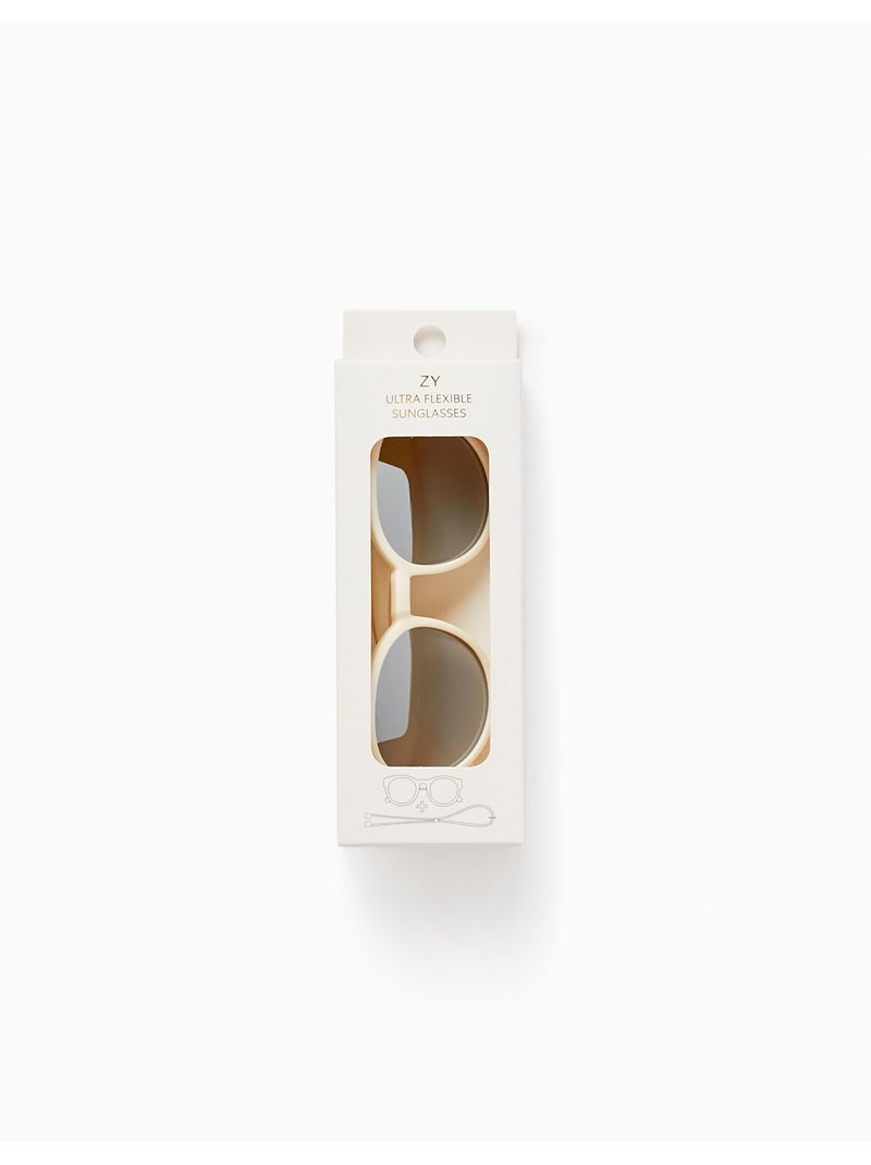 Occhiali da sole con protezione UV di livello 3 Beige chiaro - Kiabi