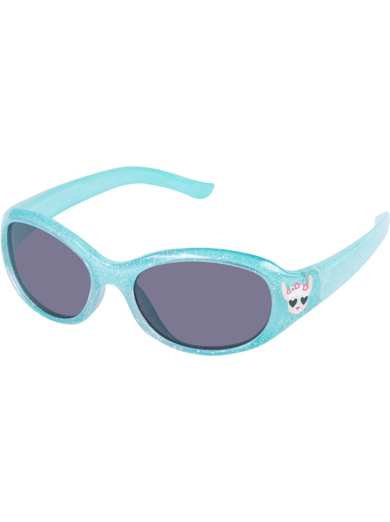 Occhiali da sole da 4 a 6 anni, lenti in policarbonato di categoria 3 bambina Blu Blu - Kiabi