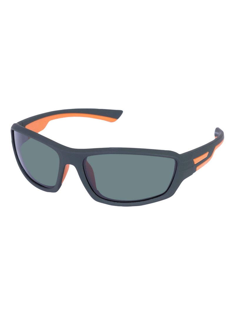 Occhiali da sole finitura sportiva in gomma, lenti polarizzate unisex adulto Isotoner Cachi - Kiabi