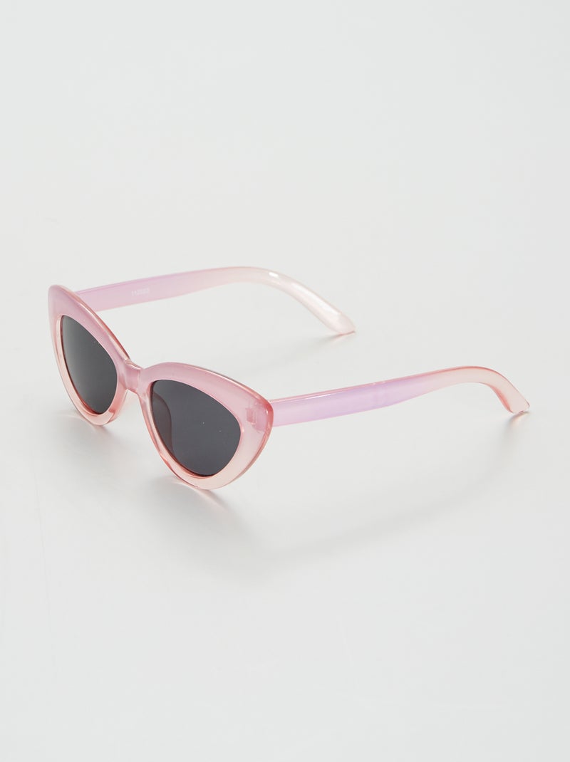 Occhiali da sole forma farfalla ROSA - Kiabi