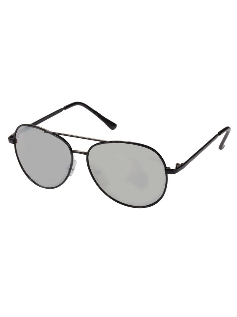 Occhiali da sole forma pilota per bambini da 10 a 12 anni, lenti in unisex bambino Isotoner Nero - Kiabi