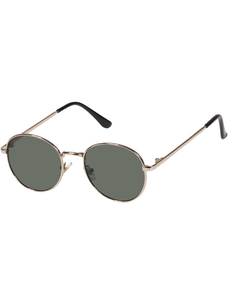 Occhiali da sole forma rotonda, da 10 a 12 anni, aste in metallo, lenti in unisex bambino isotoner Dorato/Oro - Kiabi