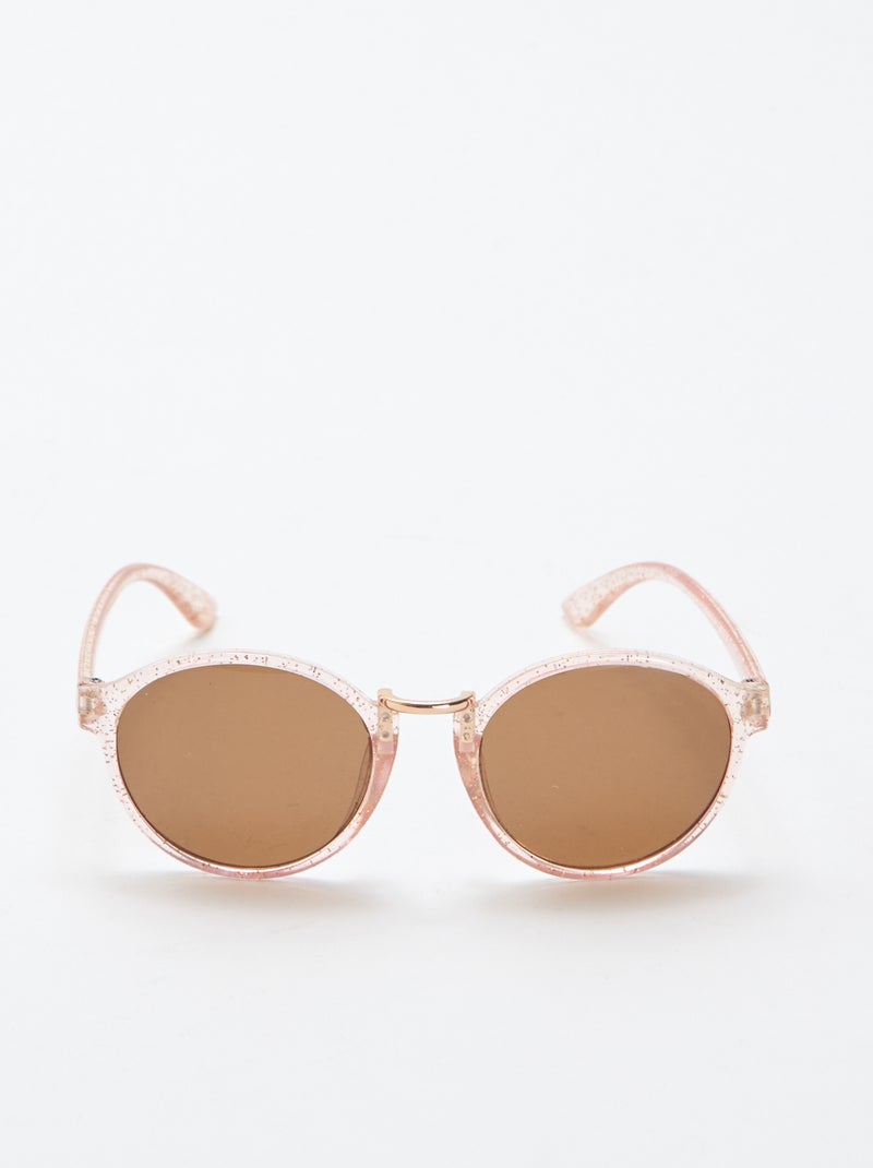 Occhiali da sole glitterati Rosa - Kiabi