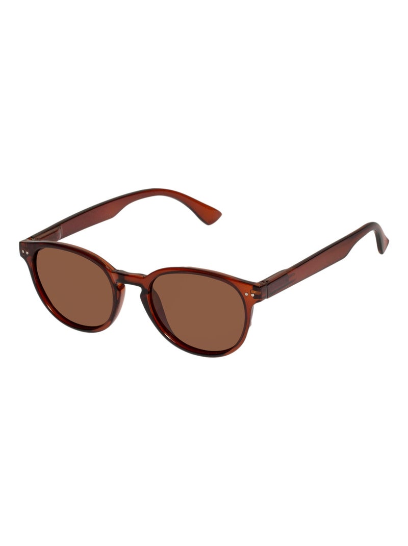 Occhiali da sole Intarsi metallici unisex adulto Isotoner Marrone cappuccino - Kiabi