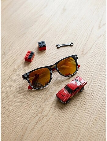 Occhiali da sole montatura rettangolare hot wheels mattel
