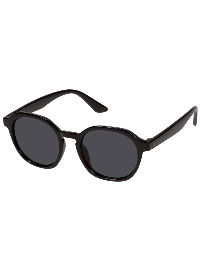Occhiali da sole ovale geometrico unisex bambino Isotoner Nero - Kiabi