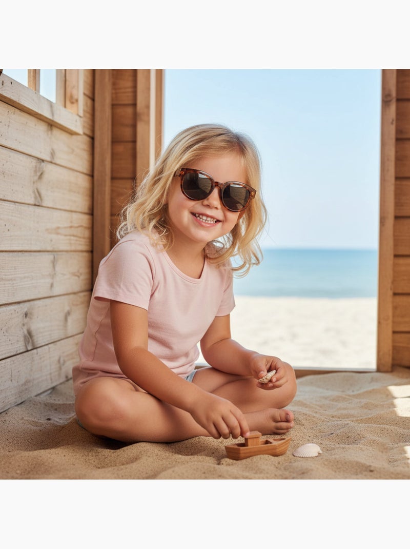 Occhiali da sole per bambini categoria 3 Marrone - Kiabi
