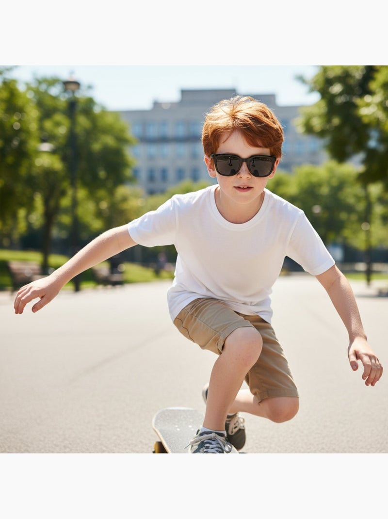 Occhiali da sole per bambini categoria 3 Nero - Kiabi
