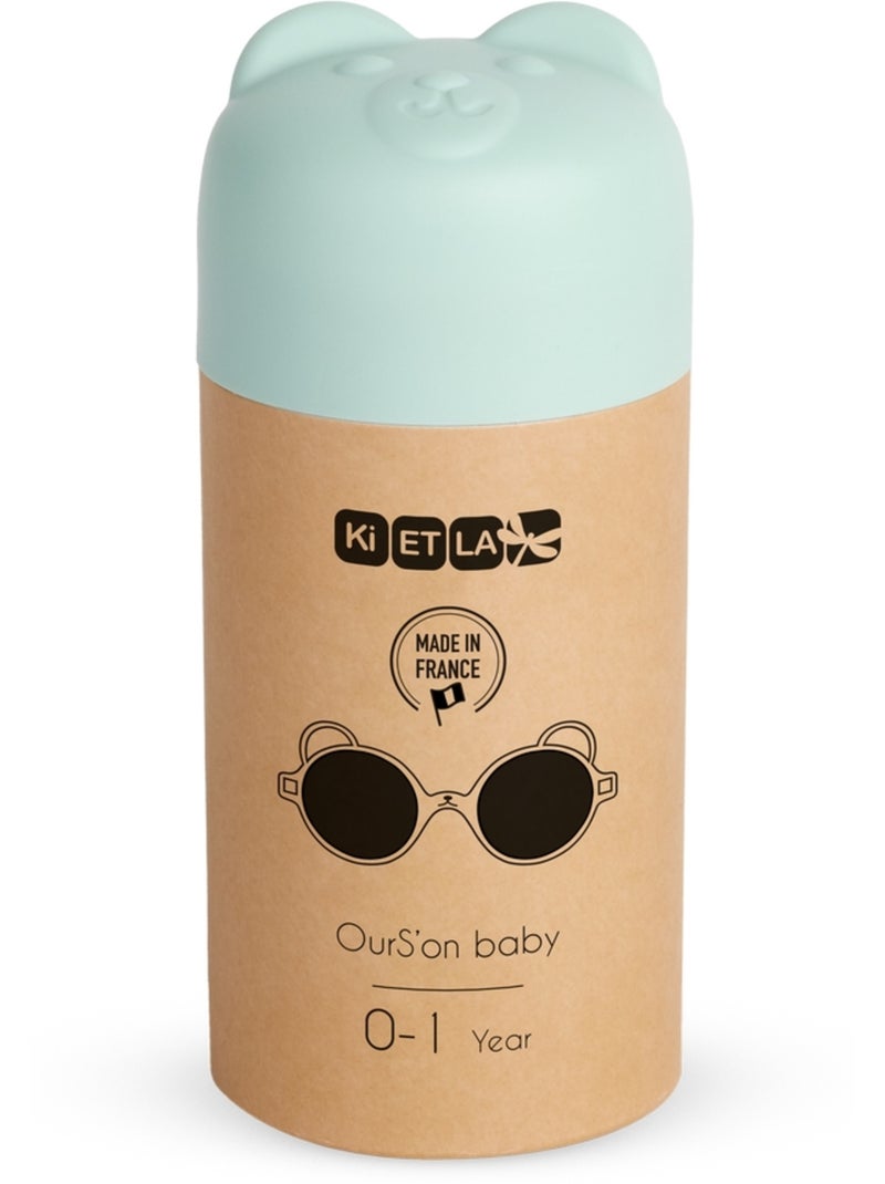 Occhiali da sole per neonato con orsetto | ki et la Verde acqua - Kiabi