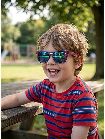 Occhiali da sole protezione UV 100% Spiderman Marvel
