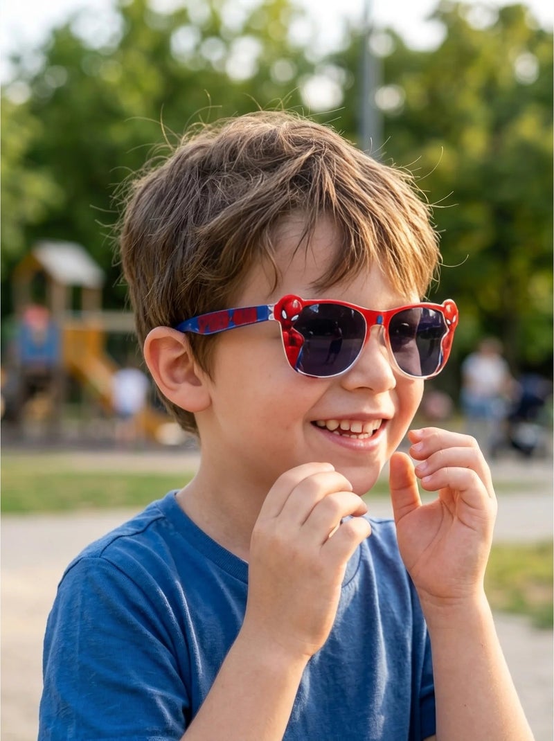 Occhiali da sole rotondi protezione uv 400 spiderman marvel Rosso - Kiabi