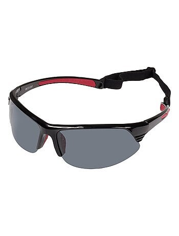 Occhiali da sole sport, fascia, lenti polarizzate unisex adulto Isotoner