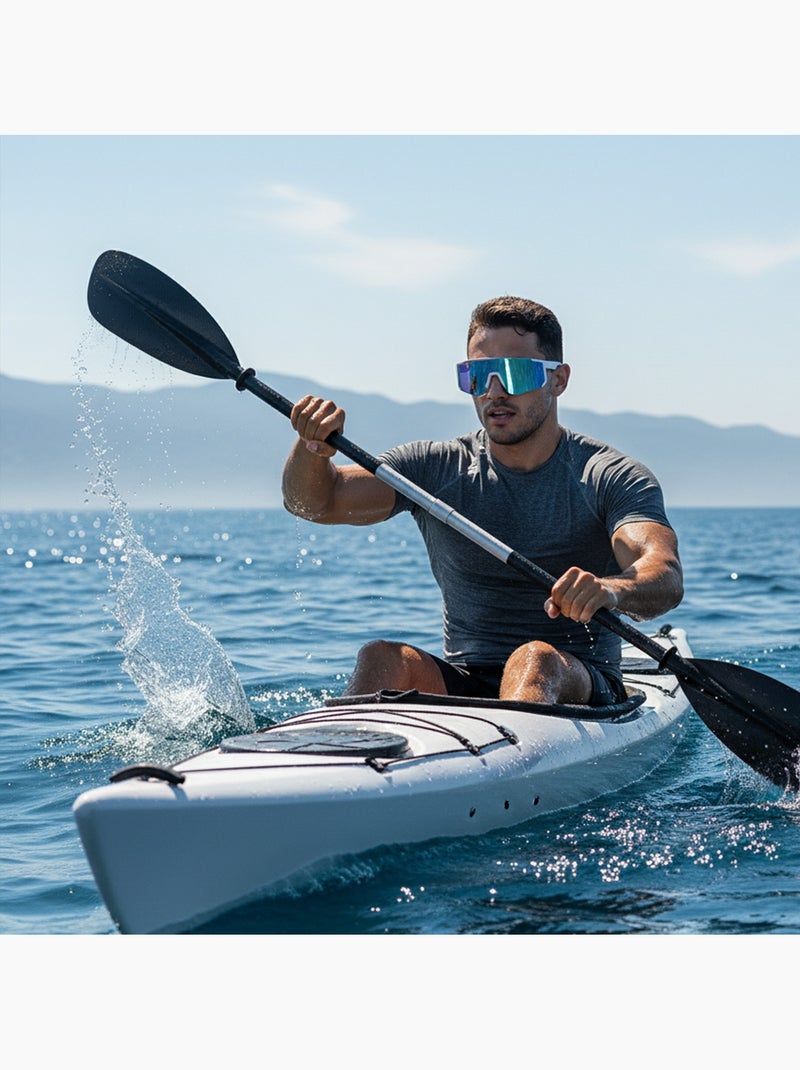 occhiali da sole sportivi Bianco - Kiabi