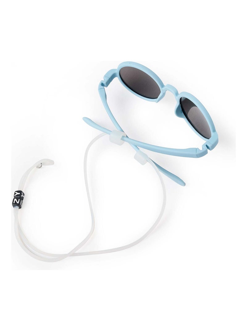 Occhiali da sole ultraflex round livello 3 uv Blu chiaro - Kiabi