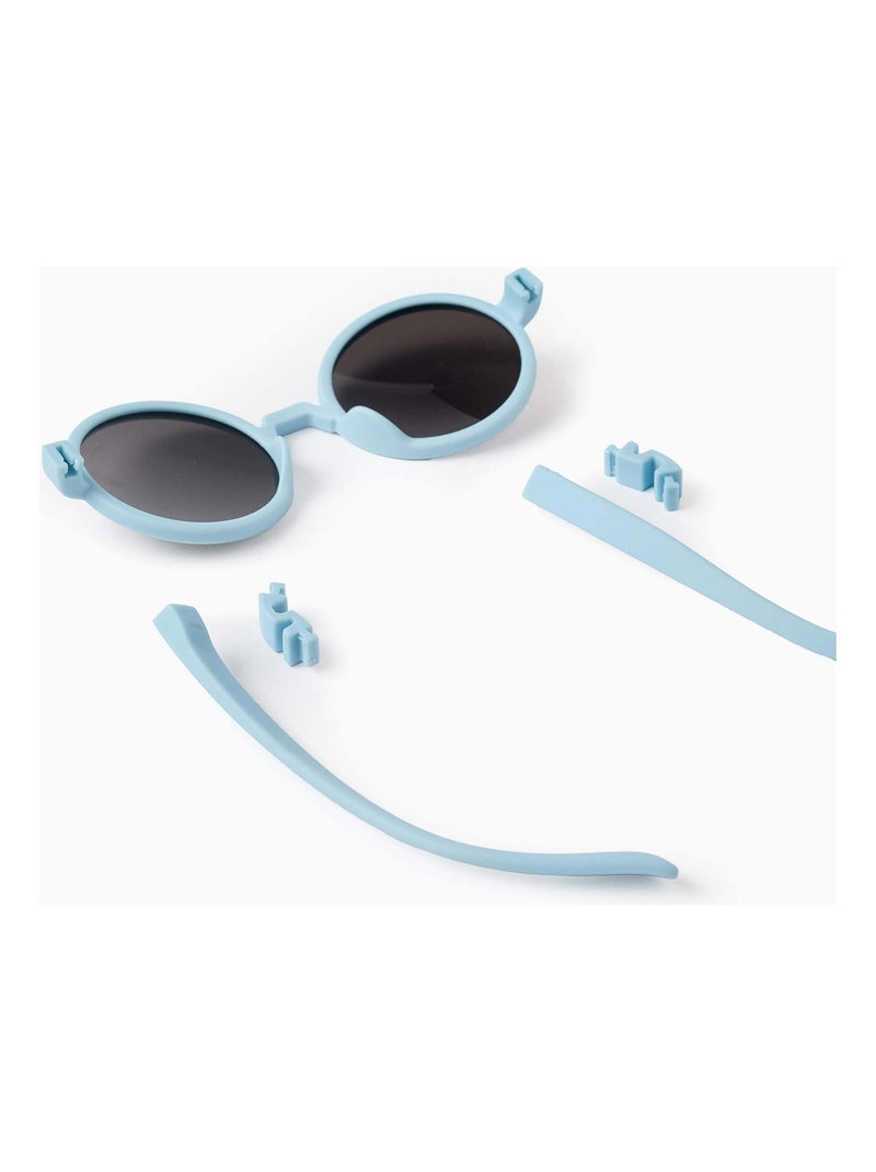 Occhiali da sole ultraflex round livello 3 uv Blu chiaro - Kiabi