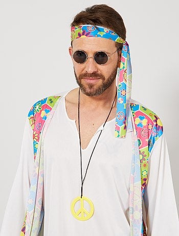 Occhiali rotondi travestimento hippie